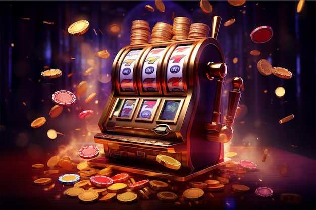 Tampilan Lobby Game interaktif dengan antarmuka keren